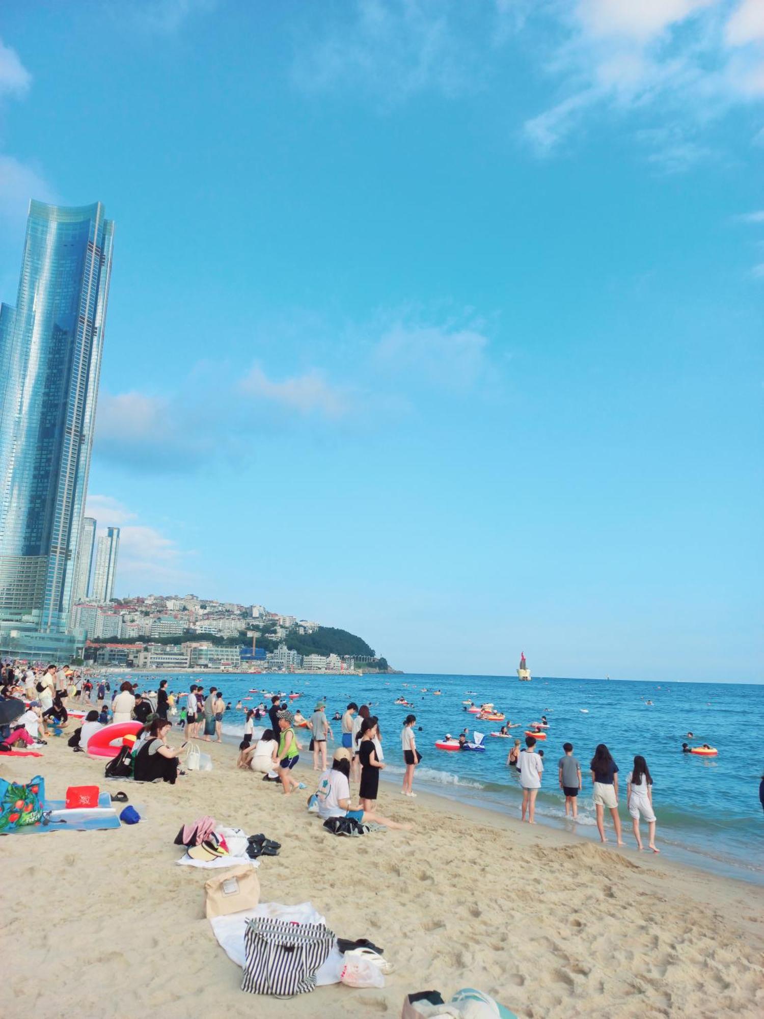해운대호텔 Haeundae Haeundae 해변가 Haeundae Subway Station Apartemen *